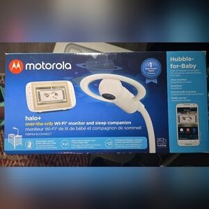 MOTOROLA Halo+ Over-the-Crib Wi-Fi Baby Monitor and Sleep Companion